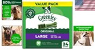 Large Natural Dental Dog Treats   Flavor - 24 Count For Healthier Teeth
