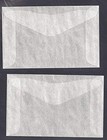 Guardhouse Glassine  2 Envelopes 2 5 16 X 3 5 8    58 5 X 92mm Pack Of 1000