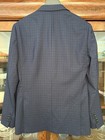 Bonobos Slim Fit Blue Check Two-button Single-breasted Suit Jacket 38r