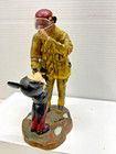 Disney A Tribute To Firefighters Mickey Mouse Charles Boyer Figure Rare 