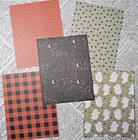 Halloween Card Making Kit  fright Night  Paper And Embellishments Makes 5 Cards