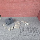 Rooftop Air Unit With Ducts And Stands Model Set 1 24 Scale Diorama Accessory