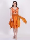 Women s Casual Pixie Flary High Elastic Waist Boho Dance Skirt Wholesale Mix Lot