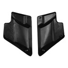 Carbon Fiber Vivid Black Side Cover Panels Fit For Harley Touring Street Glide