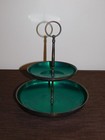 Vintage Kitchen  11 1 2   High Wm A Rogers  2 Tier Candy Dish Holder