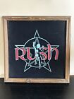 Vintage Rush Rock Band Carnival Prize 2112 Velvet Picture  not A Mirror  13   