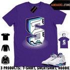Shirt To Match Aj 5 Grape 2025 Sneaker Matching Tee Number Statue 5s T-shirt