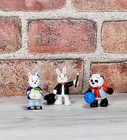 Ganz Webkinz Figure Panda Rabbit Bowling Magician Dog Student Toy Series Lot