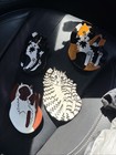 Vtg Cats By Nina Lyman Trinket Dish   Dishes 4 Piece Lot