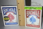 2 New Sealed Decks Of Bicycle Standard Face Poker Playing Cards Blue   Red