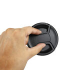 49-77mm Camera Center Pinch Snap On Front Lens Cap Cover 8 Sizes For Nikon Canon