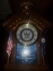United States Navy Wall Clock W  Pendulum  