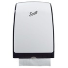 Scott 34830 Slimfold Towel Dispenser  White  9 83  X 13 67  X 2 88   qty 1 