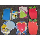 Lot Of 13 Carson Dellosa Notepad Classroom School 90s Vtg Apples Heart Bee Fun