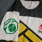 Reebok Ufc Fighter Brazil Jersey Shirt Men s Yellow black - Size Xs