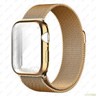 Magnetic Milanese Band Strap case For Apple Watch Series 10 9 8 7 6 5 4 3 Se 2