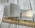 Selenite White Crystal Charging Cut Edge Cube Square Healing Cleanse Reiki Decor