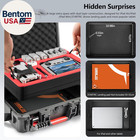 Dual Layer Hard Case For Dji Mini 4 Pro Waterproof Drone Carrying Case For Dji M