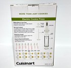 Cuisinart Electric Cookie Press Ccp-10 With 12 Discs   8 Pastry Tips