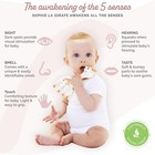 Vulli Sophie La Giraffe Rubber Teething Toy Sense Stimulating Bonus Mini Teether