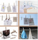 100pcs Wood Clothespins Wooden Laundry Clothes Pins Large Spring 3 5    Size