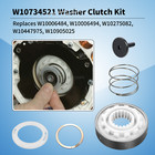 W10734521 Fits Whirlpool Maytag Kenmore Washer Clutch Slider Kit Ap5952873