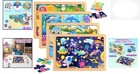 Vehicle Farm Wooden Puzzle For Kids 12 Pieces