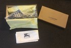 Burberry Men   s Check Slide Sandals Black white Rubber Slip On Eu 46 Us 12