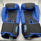 Title Gel Enforced Lining Boxing Gloves Blue Size  Medium W  Wrap