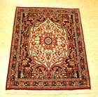 Natural Wool Old Oriental Rugs hand Woven knotted Size Approximately 2 6  X 3 4 