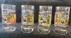 Vintage 1991 Hardee   s Flintstones First 30 Years Glasses Complete Set Of 4