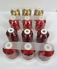 Robison-anton Lot Of 12 Spools Rayon Embroidery Machine Thread 1100 Yds