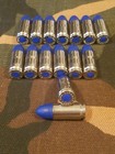 9mm Luger Snap Caps  Set Of 15  blue nickel 