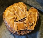 Vtg Baseball Catchers Mitt Glove Goldsmith  the Scoop  Frank Pytlak Macgregor 