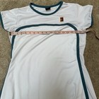 Vintage Nike Dri-fit White Short Sleeve Tennis Prep Dress Large Pickleball 