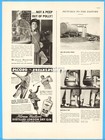 1937 Hiram Walker Gin Ad Lefty Grove Boston Red Sox Baseball Ralph Guldahl Golf