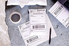 Premium Label Supply 8 5  X 5 5  Half Sheet Self Adhesive Shipping Labels 200ct