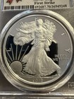 2019-w  1 Silver Eagle Pcgs Pr70dcam First Strike