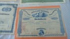 Lot Of 20  Different Vintage Stock Certificates Some Rare lot  40