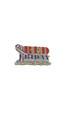 Red Friday Supporting Our Troops 1   -inches Lapel Pin P63353