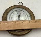 Swift   Anderson Wall Barometer Brass 5  Vintage Untested