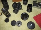 Lot Film Camera Lenses accessories Untested Various Brands