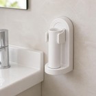 Wall Mounted Toothbrush Holder Automatic Toothpaste Dispenser  Toothpaste