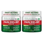 Arthritis Pain Relief Cream Maximum Strength Deep Penetrating 2-pack New