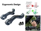 Ergonomic Mtb Inner Bar Ends Mountain Bike Handlebar Ends Lightweight W  Plugs