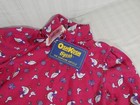 Rare Vintage Oshkosh Bgosh Turtleneck Goose Duck Long Sleeve Shirt 4t Nwt E1