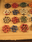 Lot 20 Vintage Water Faucet   Steam Valve Handles   Knobs Steampunk   Industrial