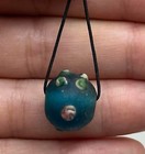 Lovely Genuine Ancient Roman Mosaic Gabri Glass Bead  Circa 1st-2nd Century Ad