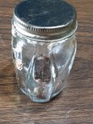 Antique 1930s Esper Deluxe  Lime Marmalade Boston Glass Jar Preserves Jelly Jam