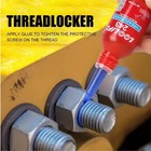 Loolifl Blue Thread Locker 243 Nuts-bolts Locker  Screw Adhesive Lock Tight Seal